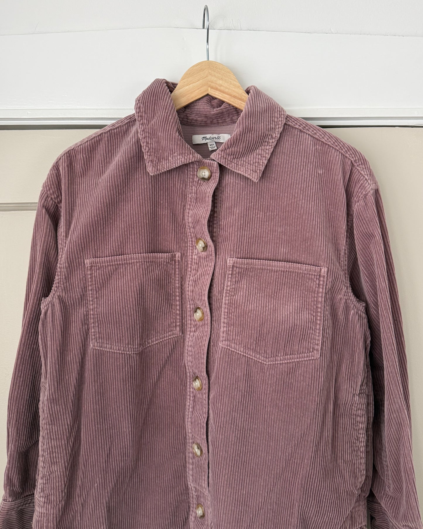 Madewell Lilac Corduroy Jacket