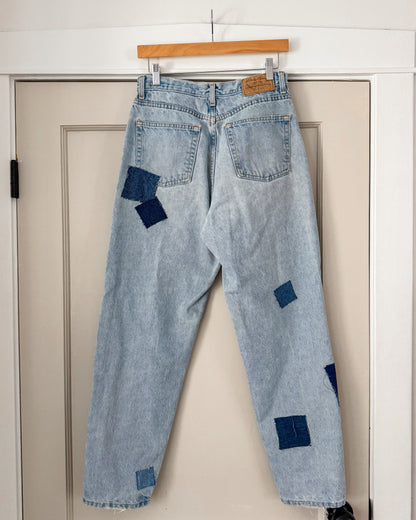 Eddie Bauer Loose Fit Patchwork Jeans