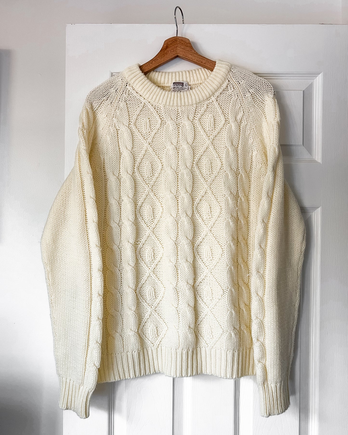 Chunky Cable Knitted Sweater