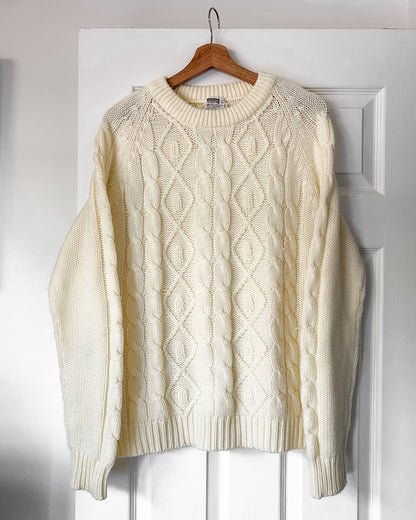 Chunky Cable Knitted Sweater