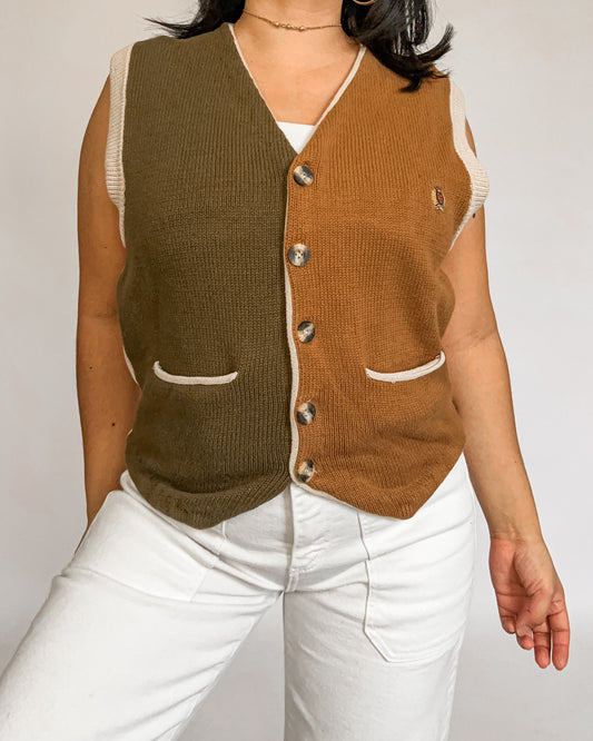 Colorblock Vest