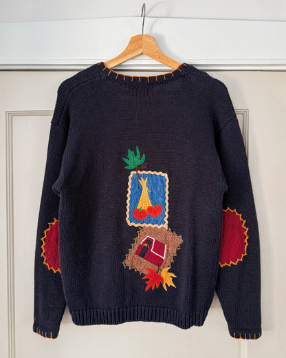 90’s Fall Cardigan Knitted Sweater