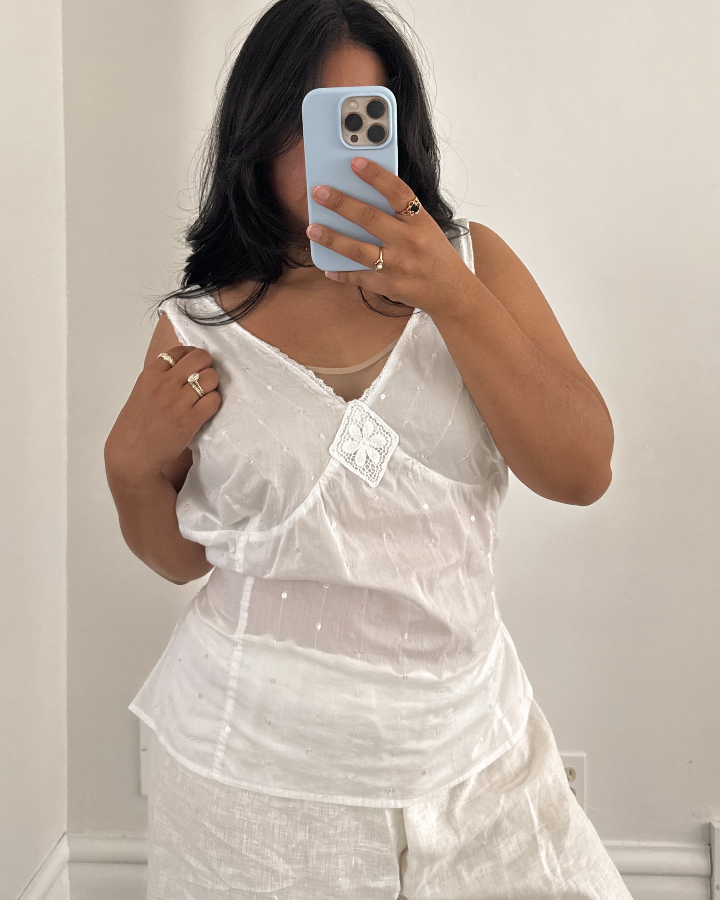 Sheer Cotton Tank