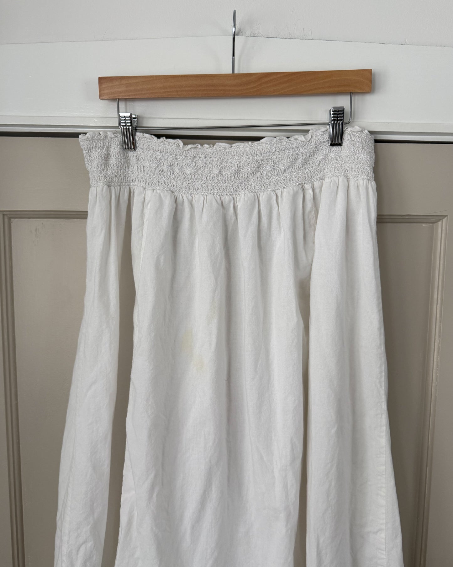 White Maxi Skirt