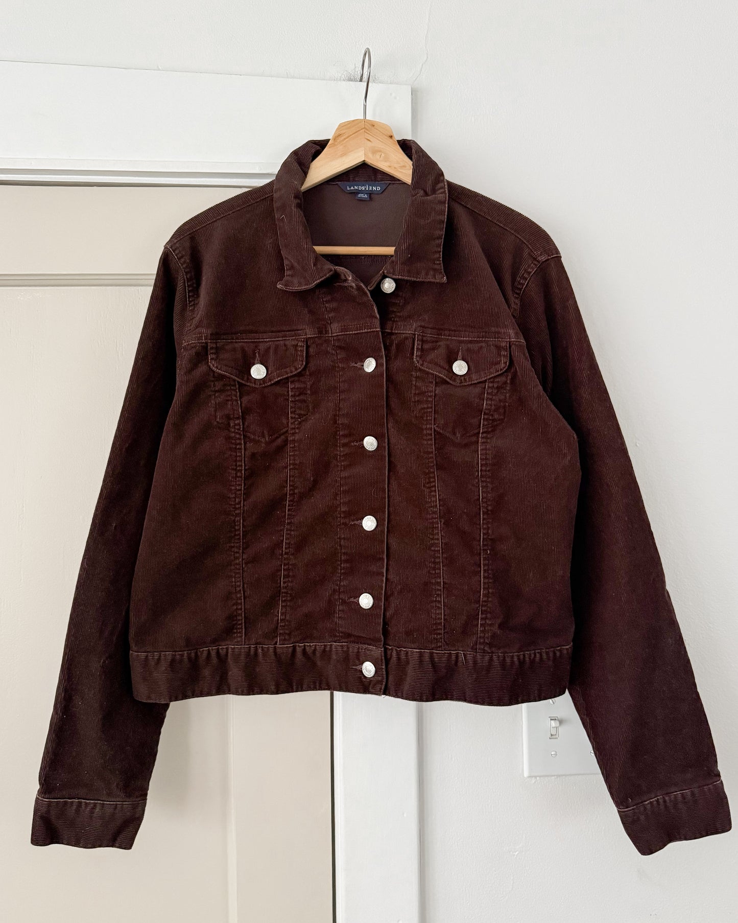 Brown Micro Corduroy Jacket