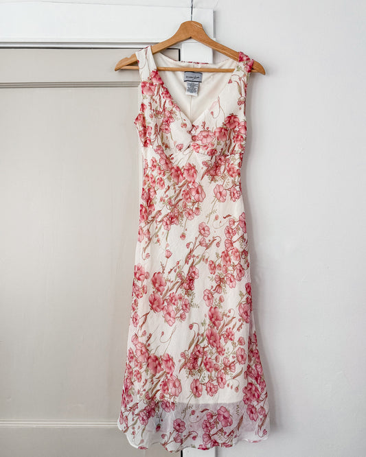 Vintage Breaking Loose Midi Dress