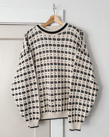 Northcrest Patterned Knitted Sweater
