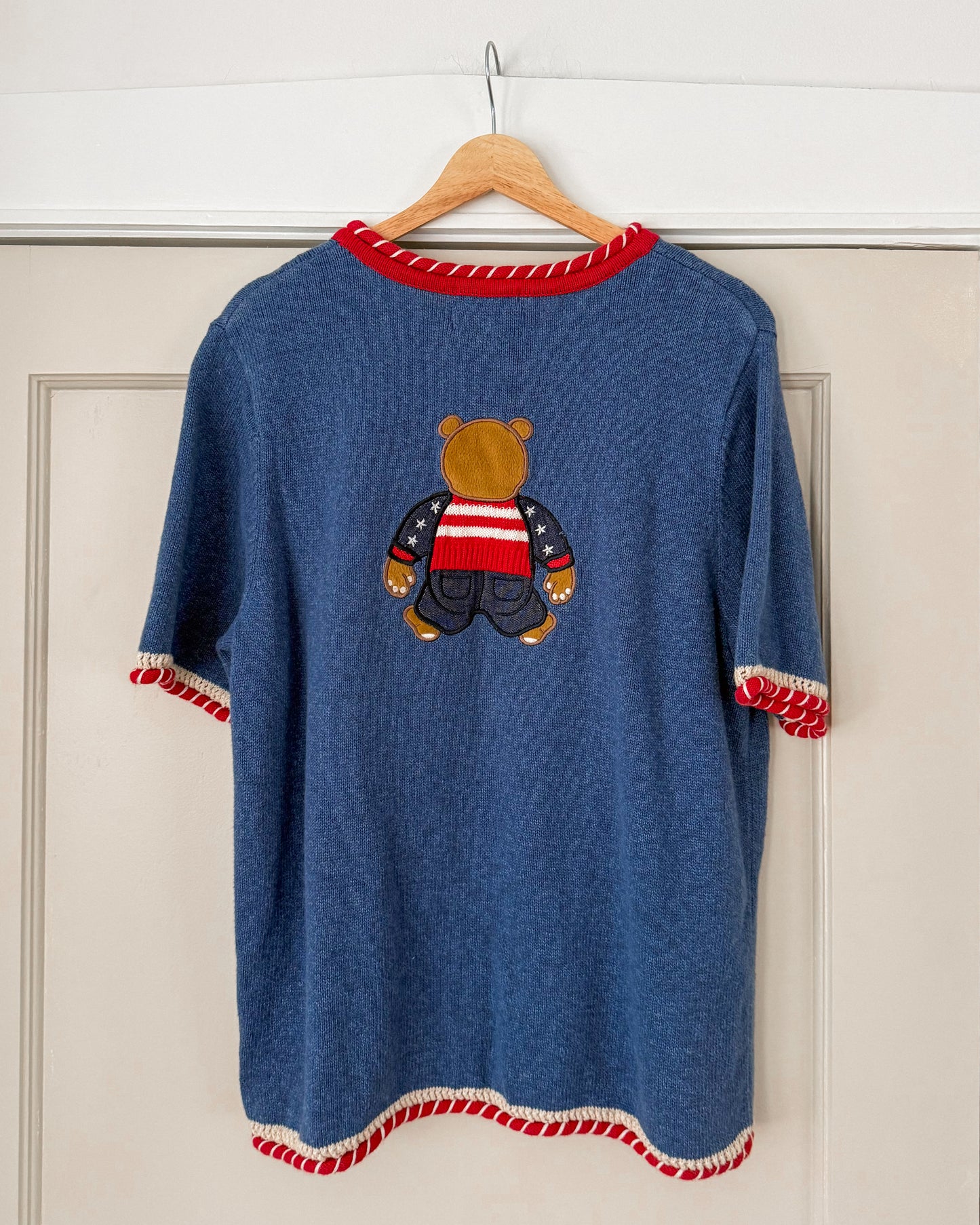 Vintage Bear Knitted Top