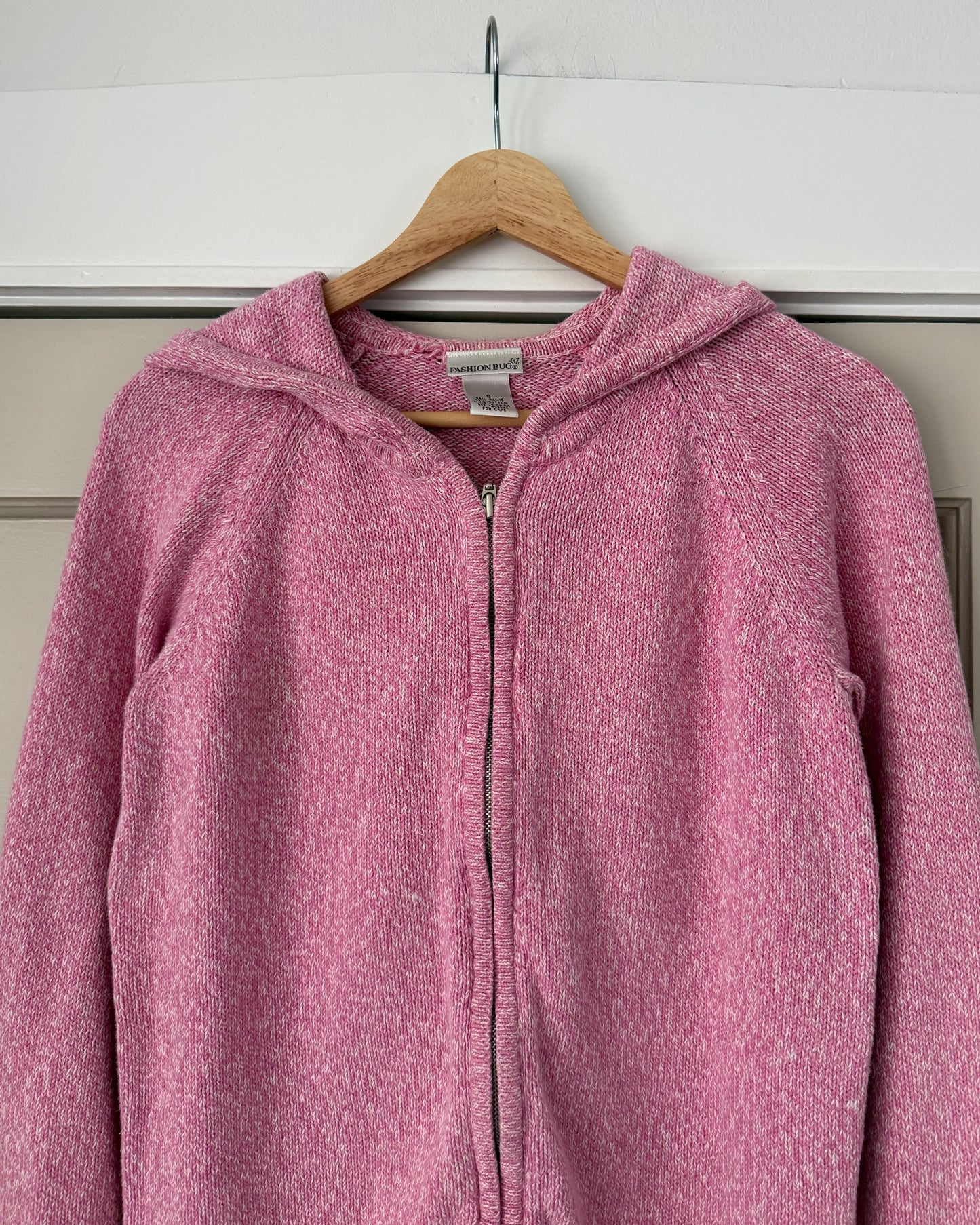 Pink Zip Up Hoodie