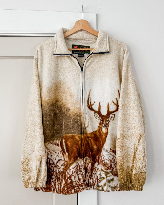 Deer Fleece Jacket