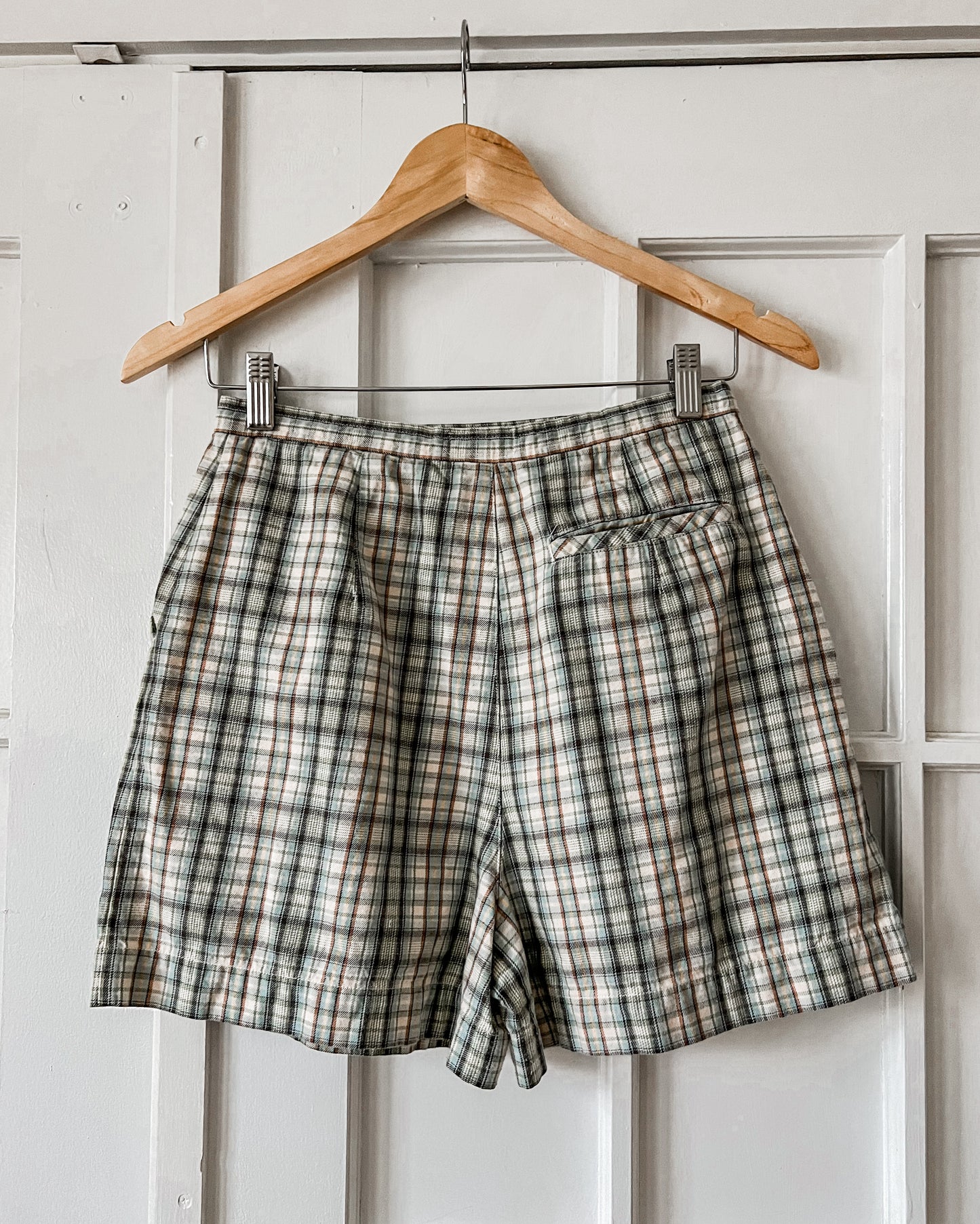 Plaid Mini Skort