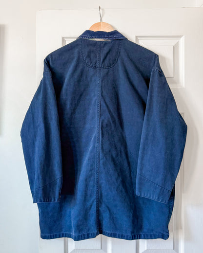 Vintage Navy Corduroy Collar Button Up