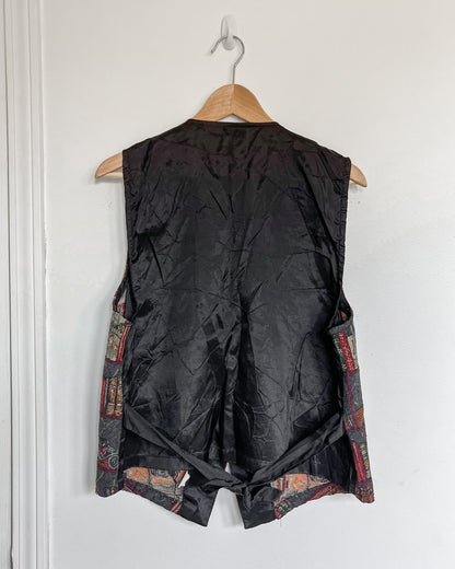 Library Tapestry Vest