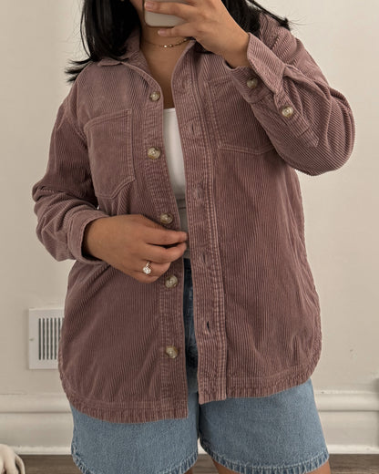 Madewell Lilac Corduroy Jacket