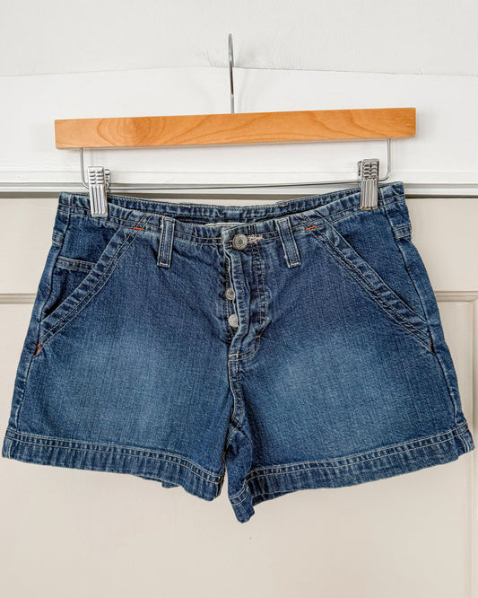 Vintage American Eagle Low Rise Denim Short Shorts