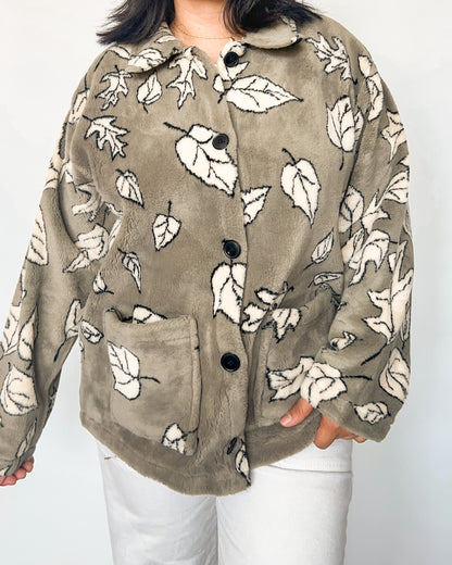 Fleece Leaf Jacket