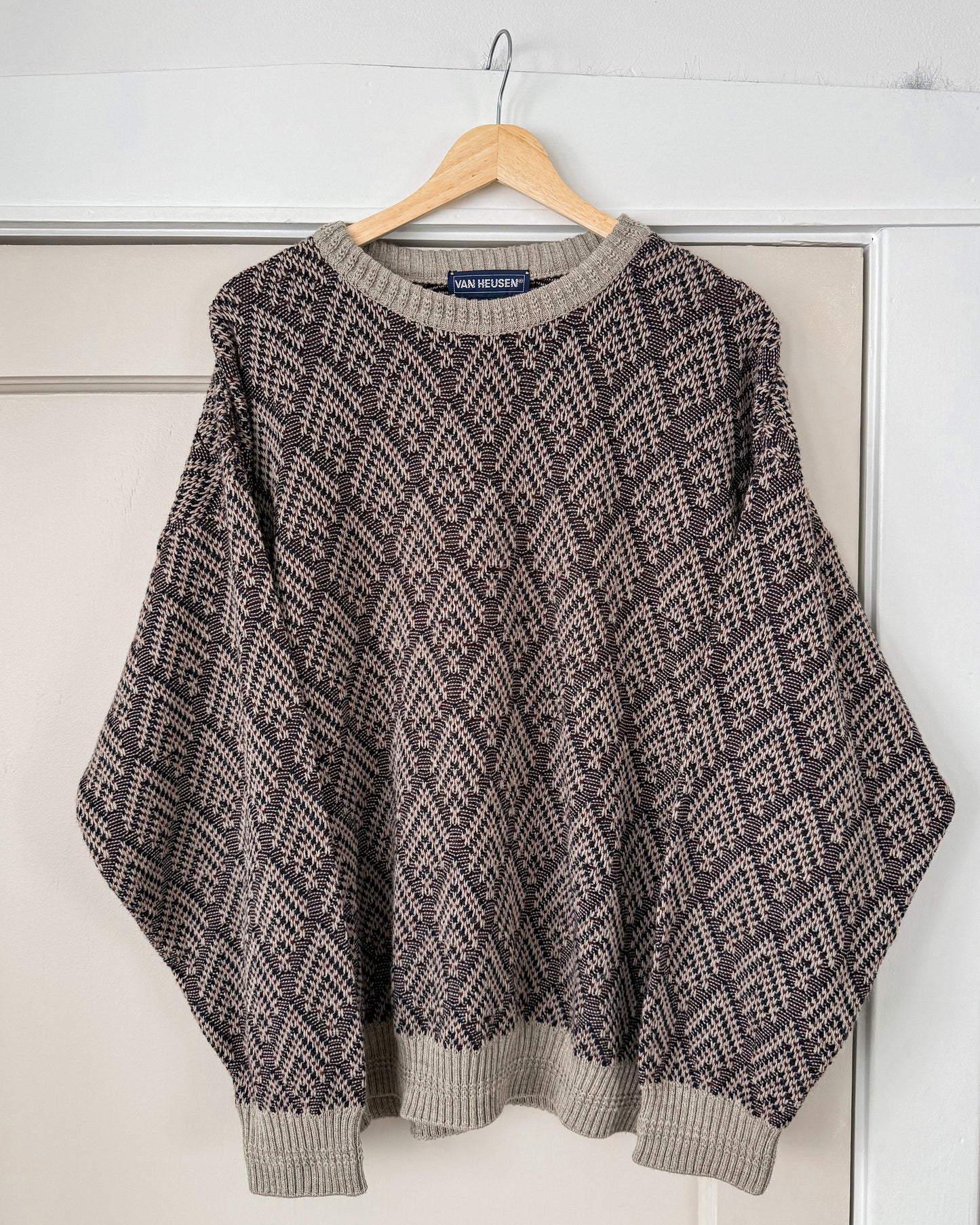 Van Heusen Diamond Knitted Sweater