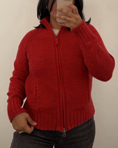 Eddie Bauer Zip Up Sweater