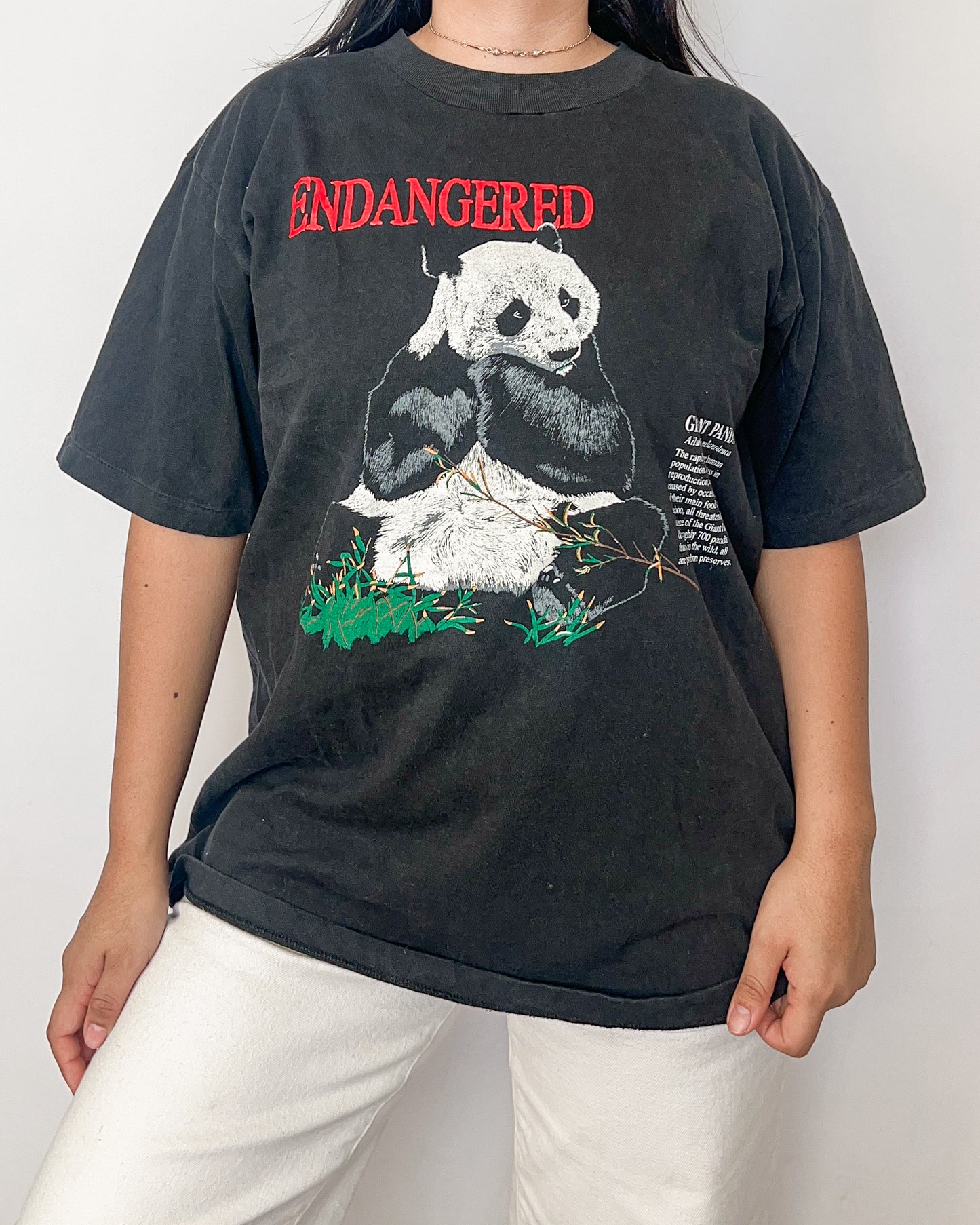 Endagered Panda T Shirt