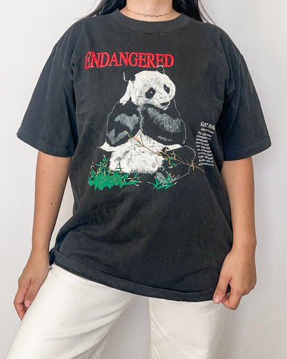 Endagered Panda T Shirt