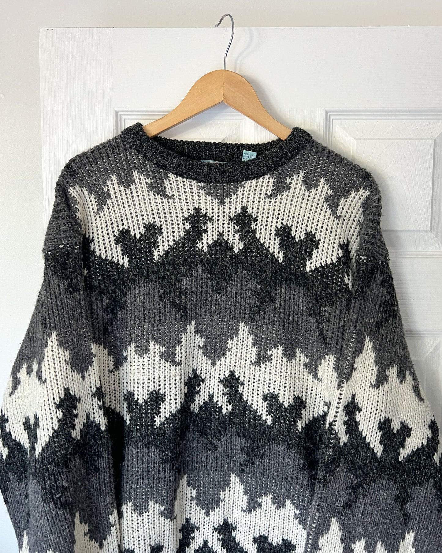Grey Toned Knitted Sweater
