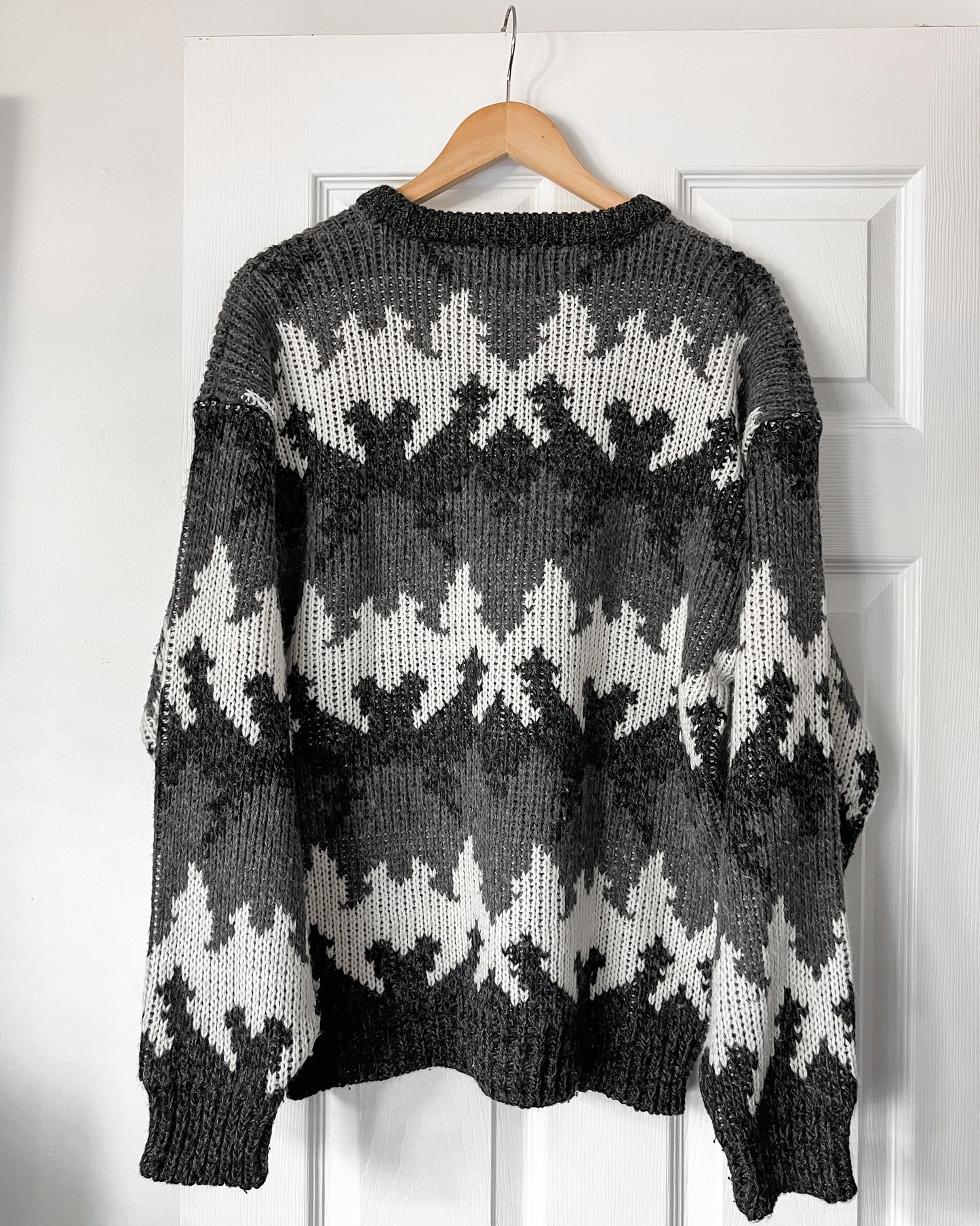 Grey Toned Knitted Sweater