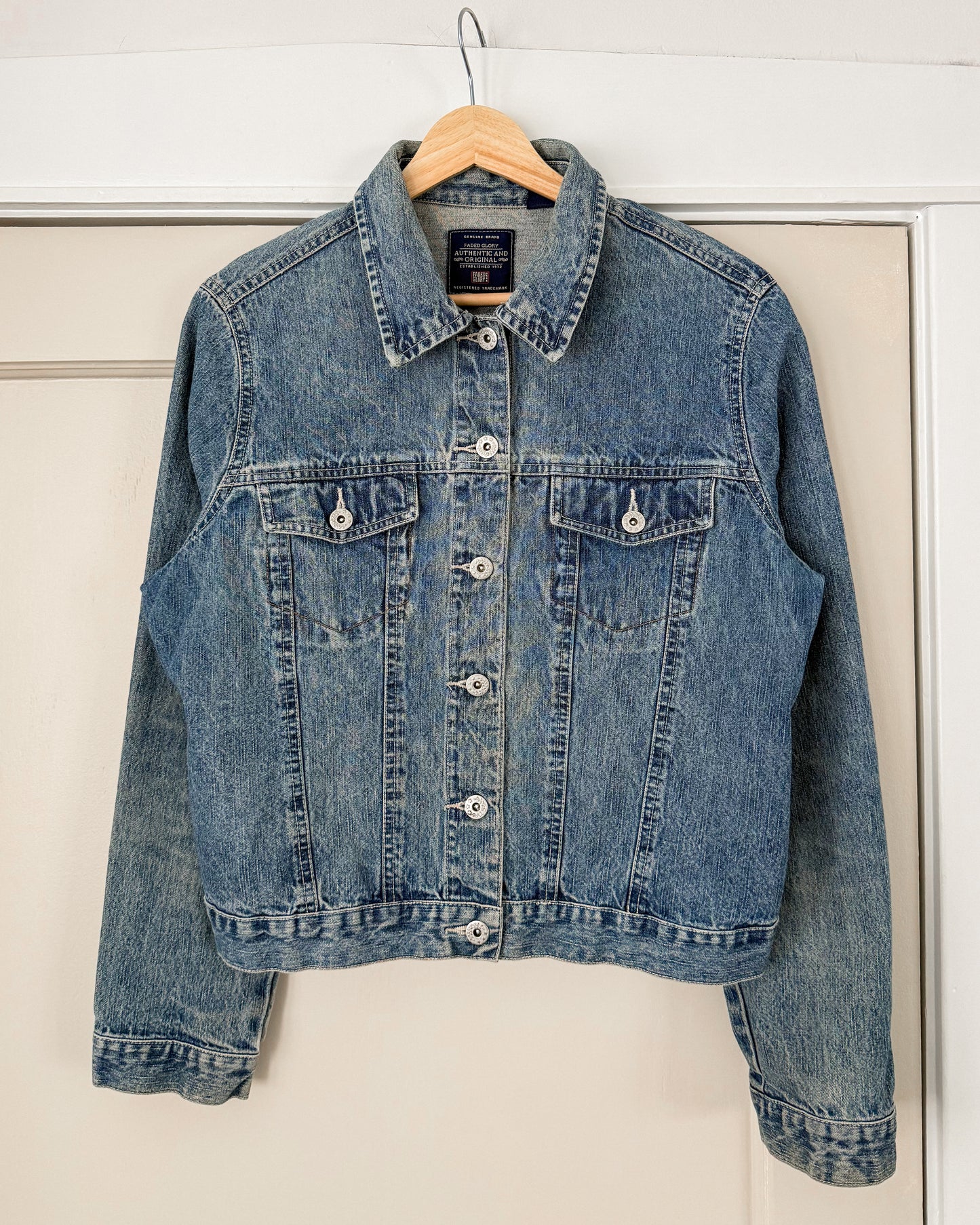 Faded Glory Lightwash Denim Jacket