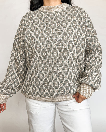 Vintage Winona Patterned Knit