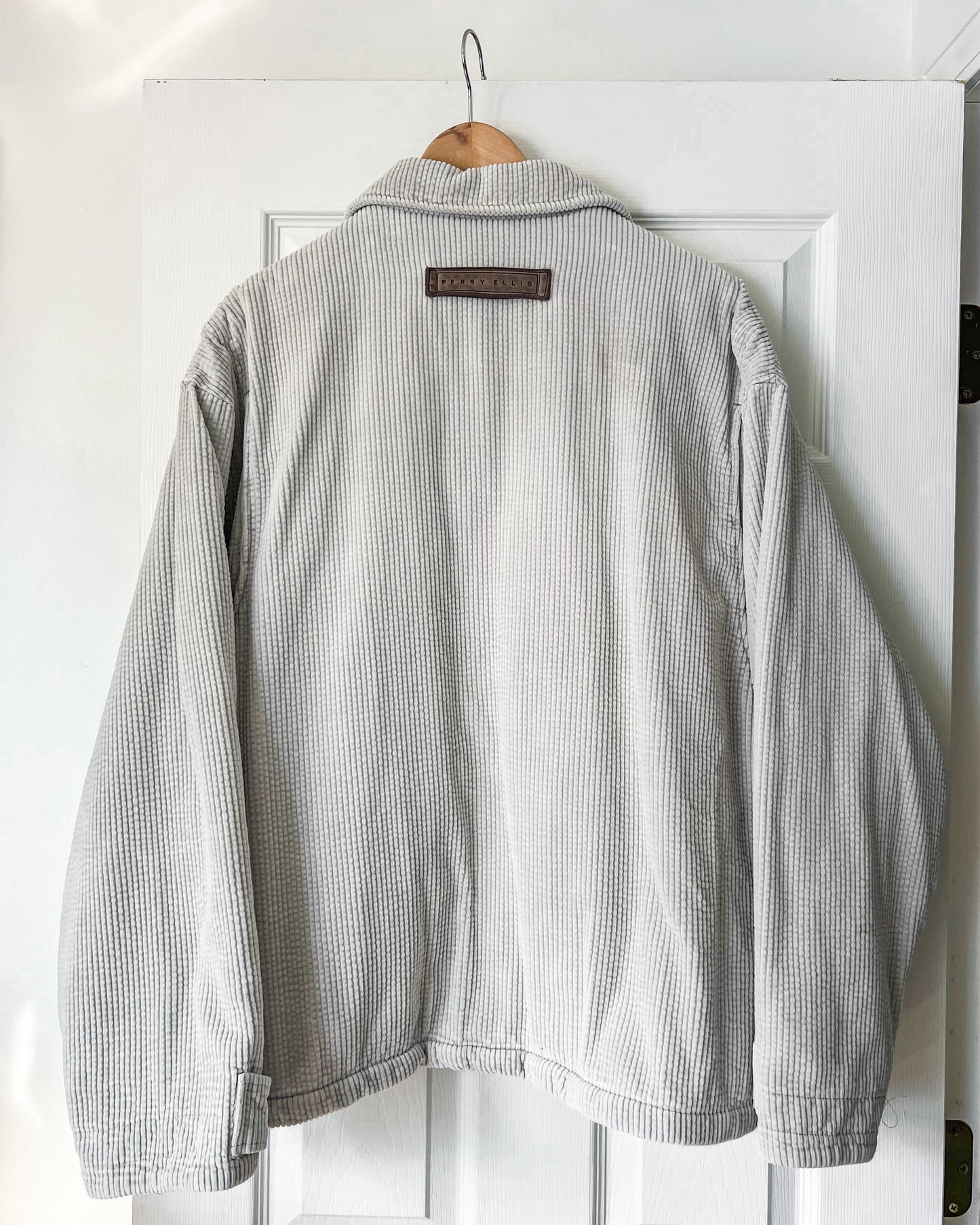Perry Ellis Corduroy Bomber Jacket