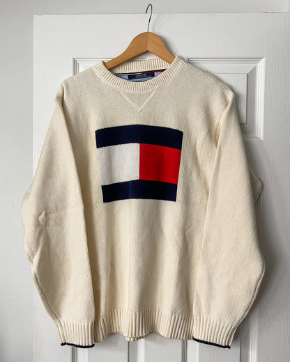 Tommy Hilfiger Cream Crewneck