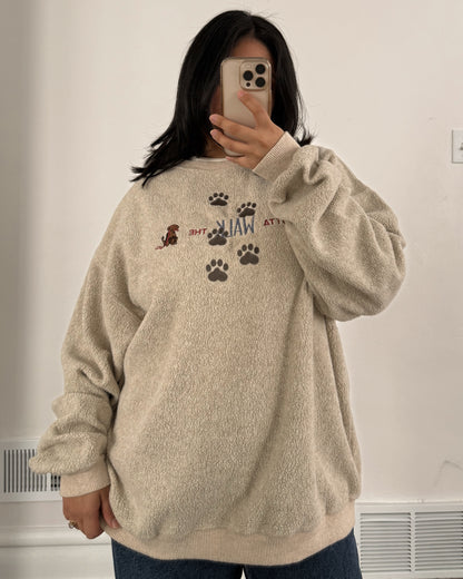 Vintage Dog Fleece Crewneck