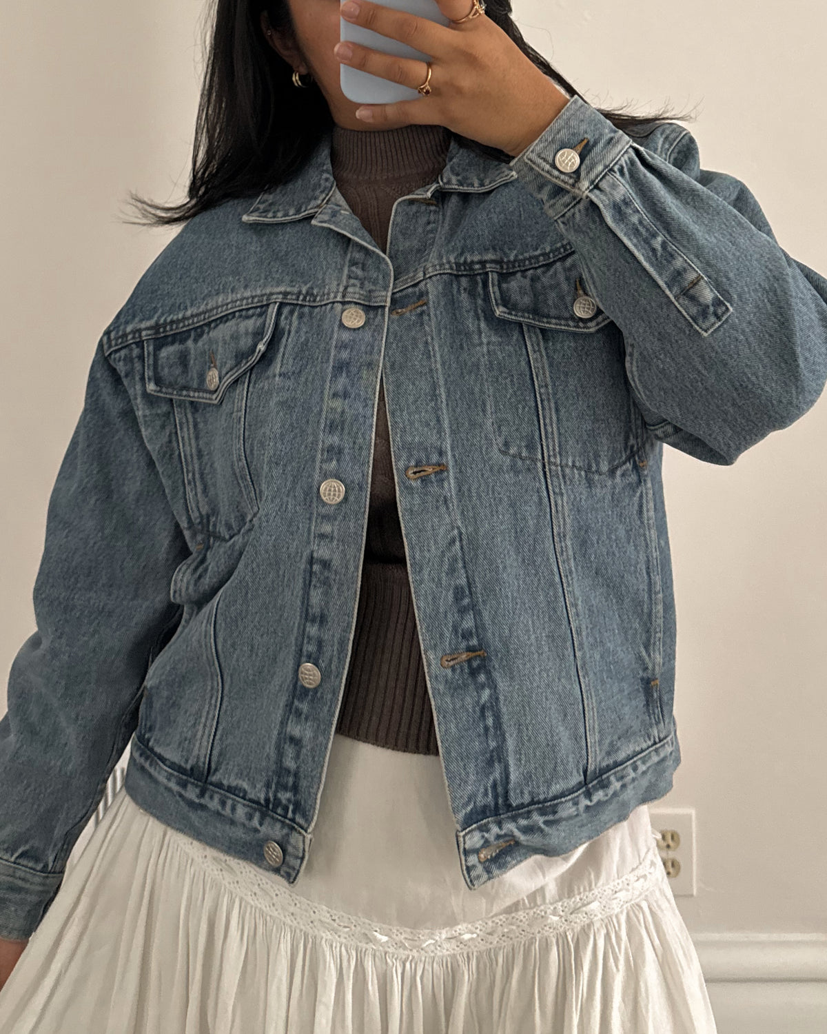 Vintage Lightwash Denim Jacket