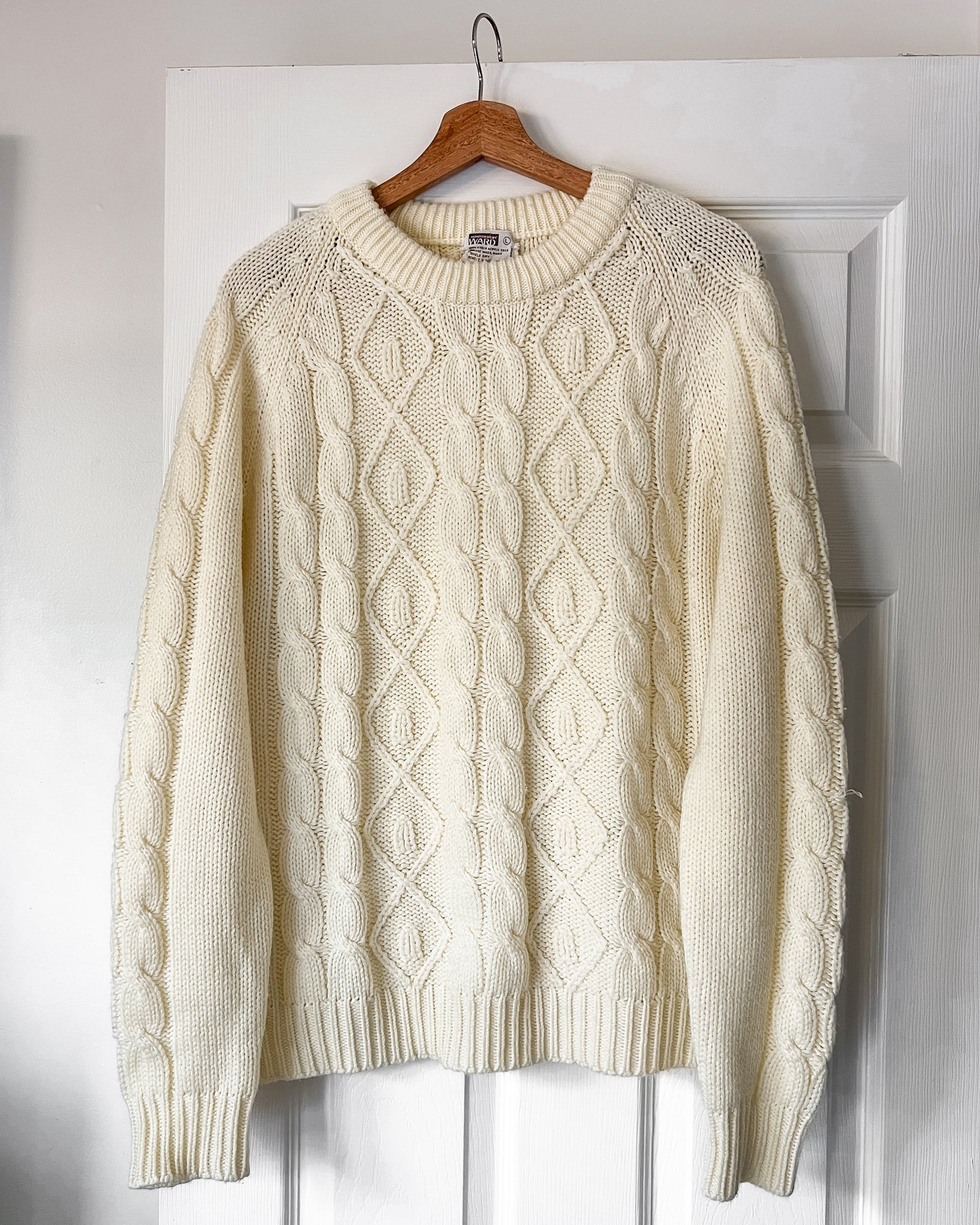 Chunky Cable Knitted Sweater