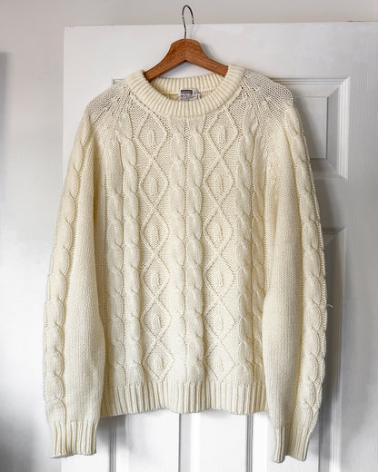 Chunky Cable Knitted Sweater