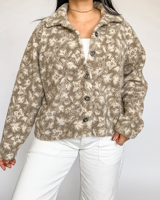 Sherpa Cropped Jacket