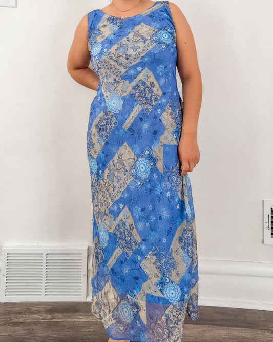 Vintage Patchwork Dress