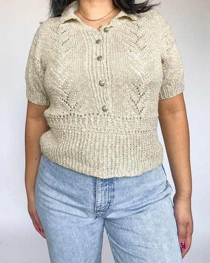 Hand Knitted Blouse