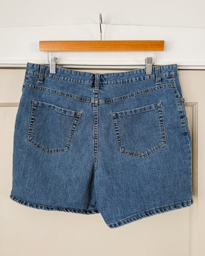 Cherokee Mid Rise Denim Shorts
