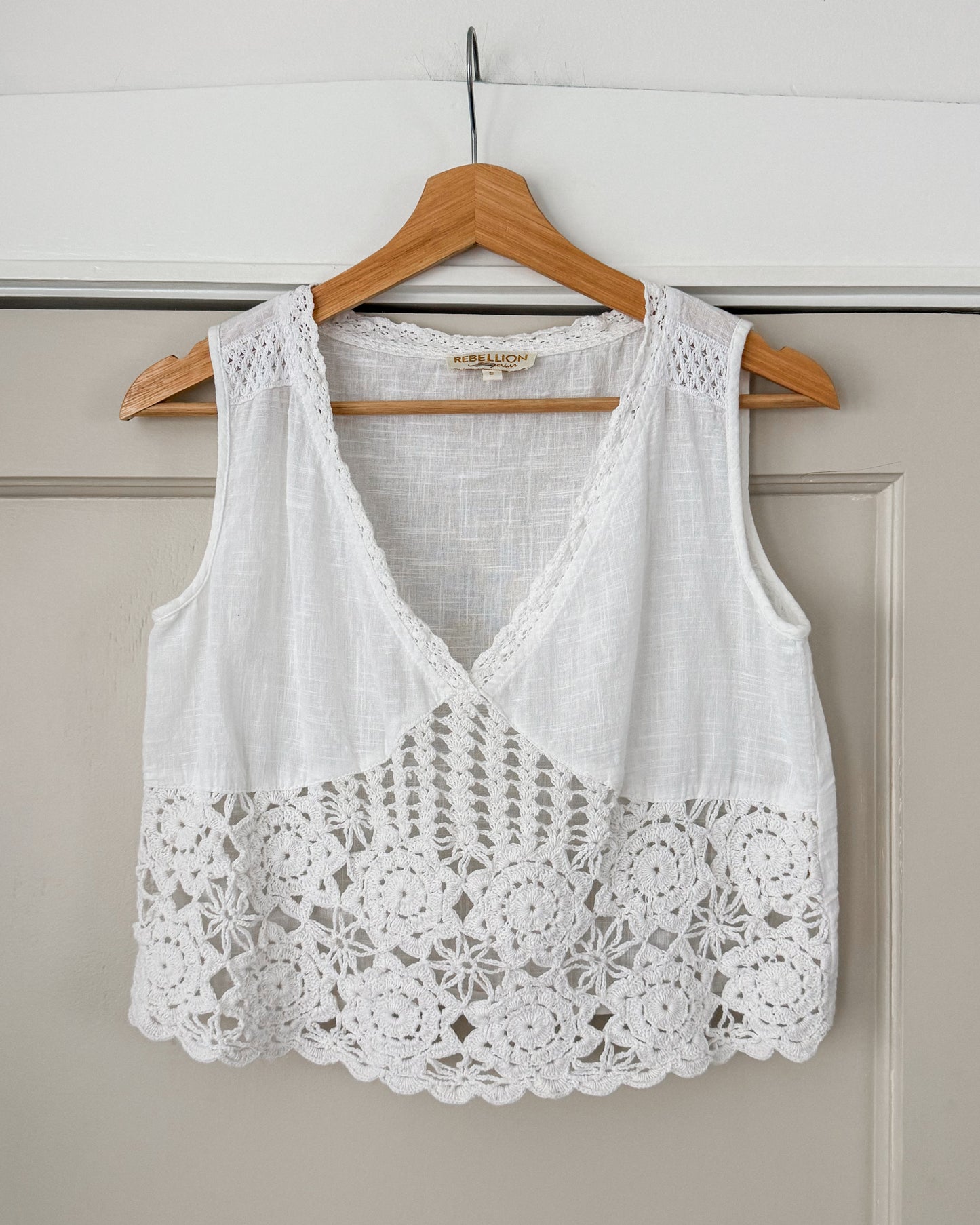 Cotton Knitted Tank Top