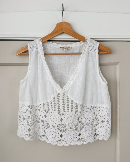 Cotton Knitted Tank Top