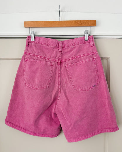 Vintage Bonjour Pink Denim Shorts