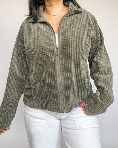 Woolrich Cropped Corduroy Jacket