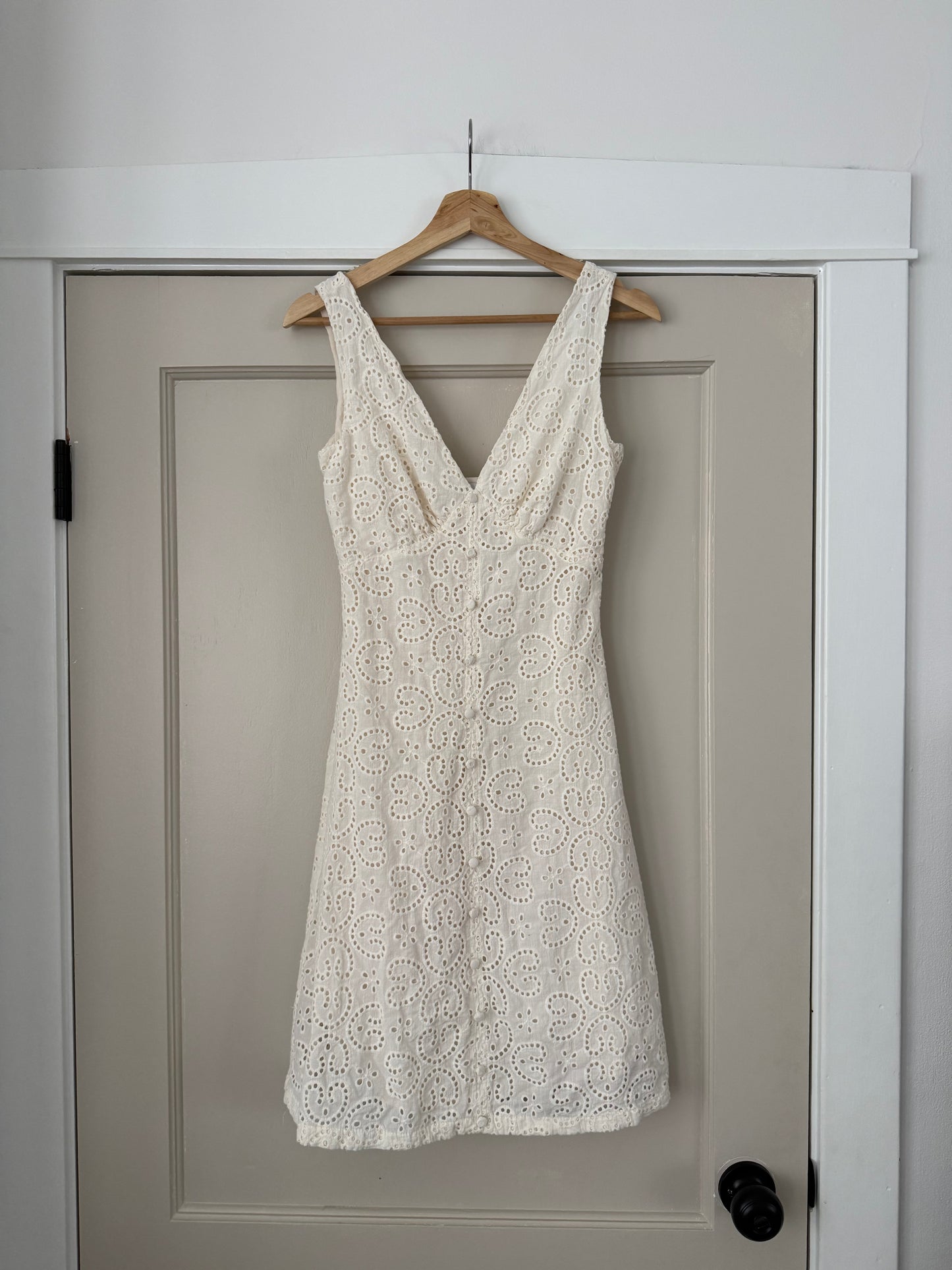 FRNCH Eyelet Dress