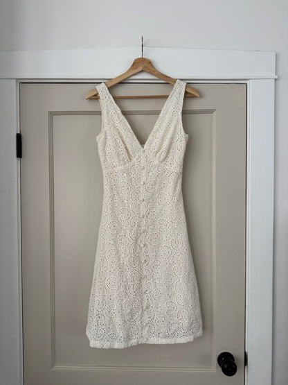 FRNCH Eyelet Dress