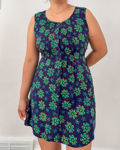 Vintage Fashion Bug Floral Dress