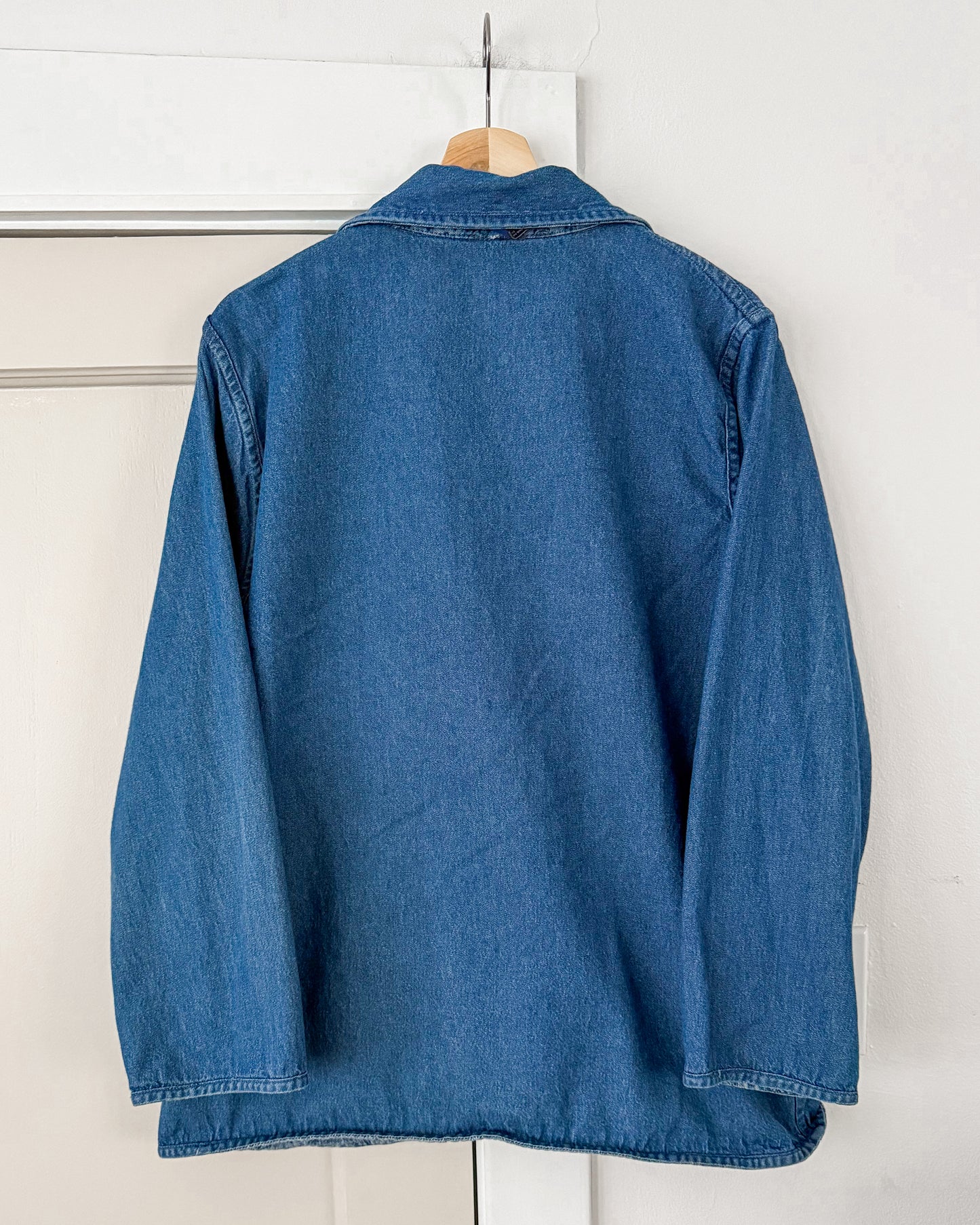 Denim Paisley Reversible Jacket