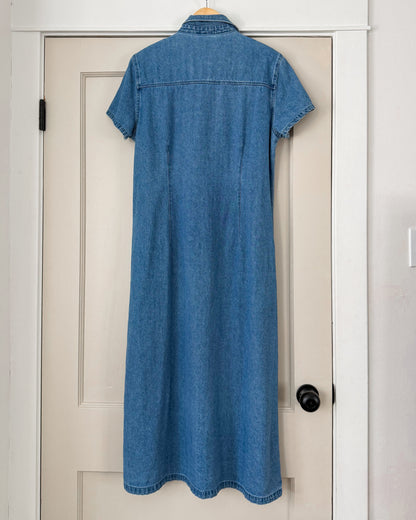 90’s Denim Maxi Dress