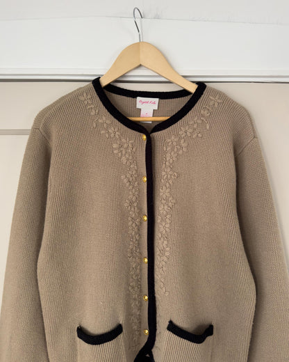 Vintage Floral Cardigan