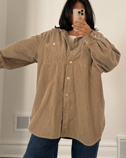 Tan Corduroy Jacket