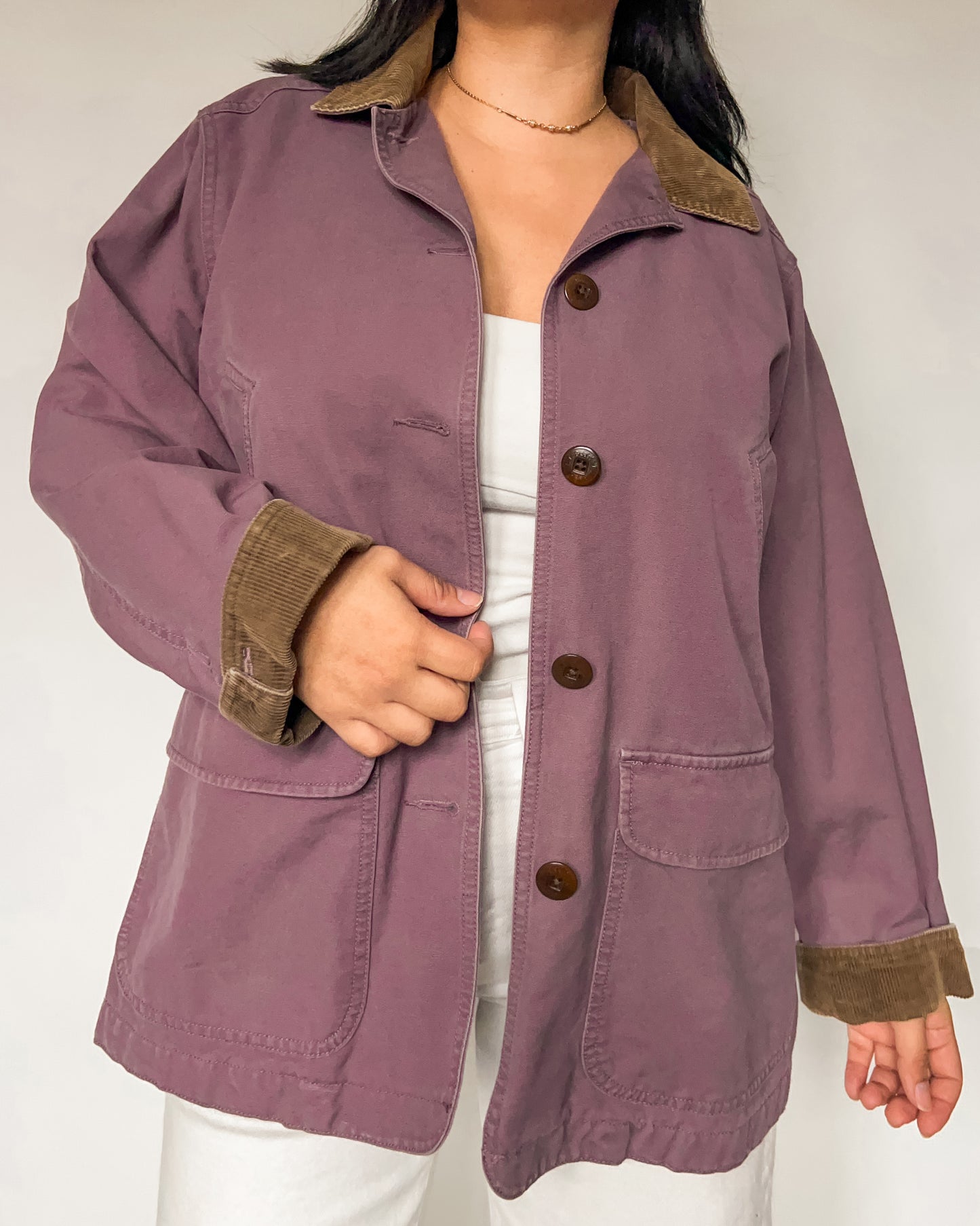 L.L. Bean Purple Chore Jacket